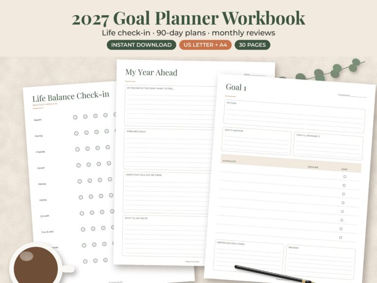 2027 Goal Setting Workbook