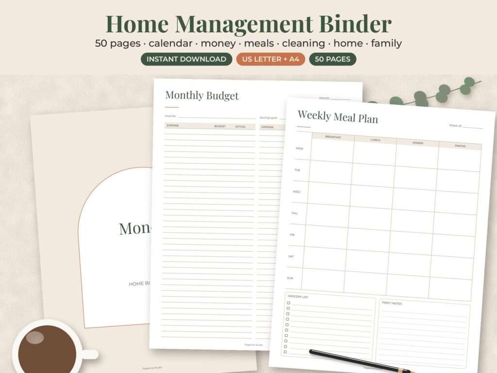 Home Management Binder