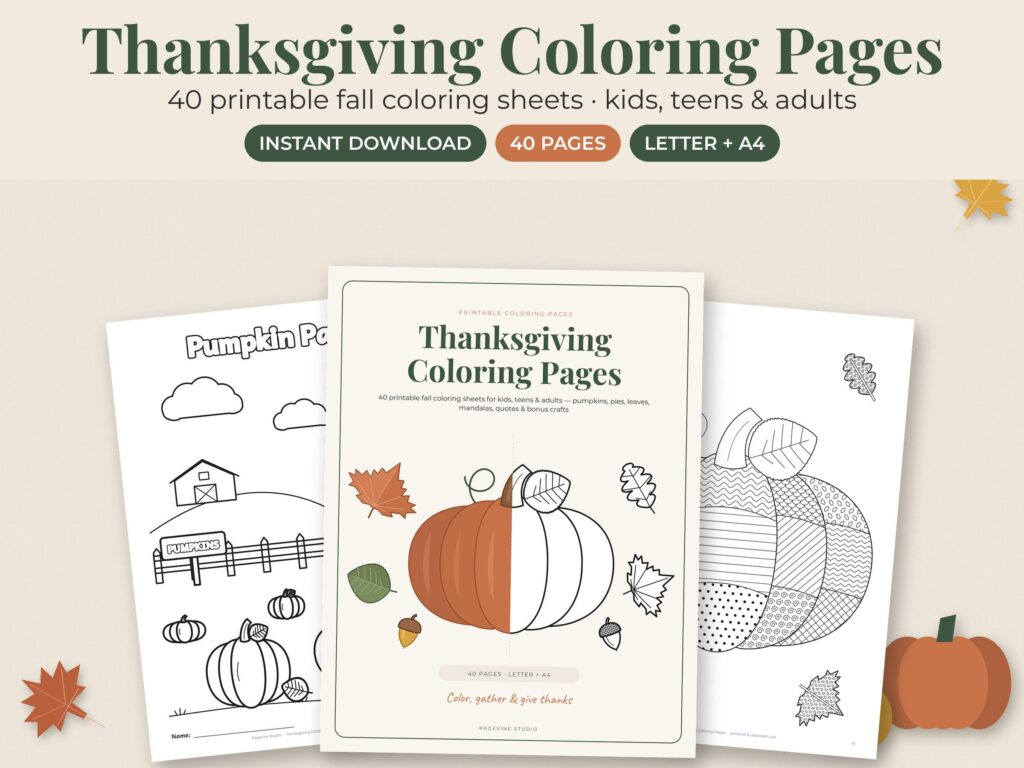 Thanksgiving & Fall